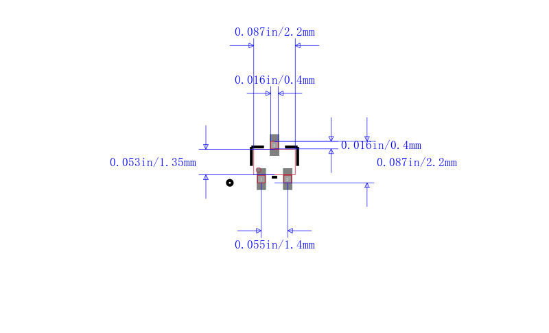 BAS40W-06-7-F封装图