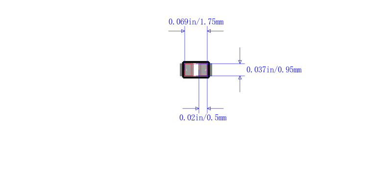 C0603C560F5GACTU封装图