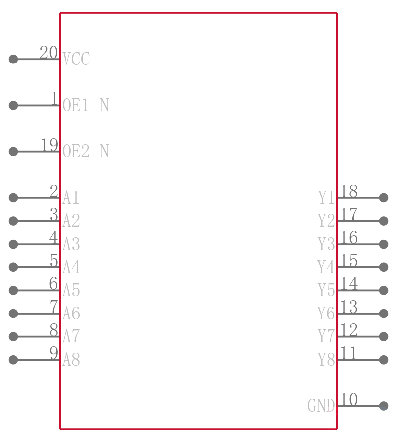 CLVC541AQPWRG4Q1引脚图