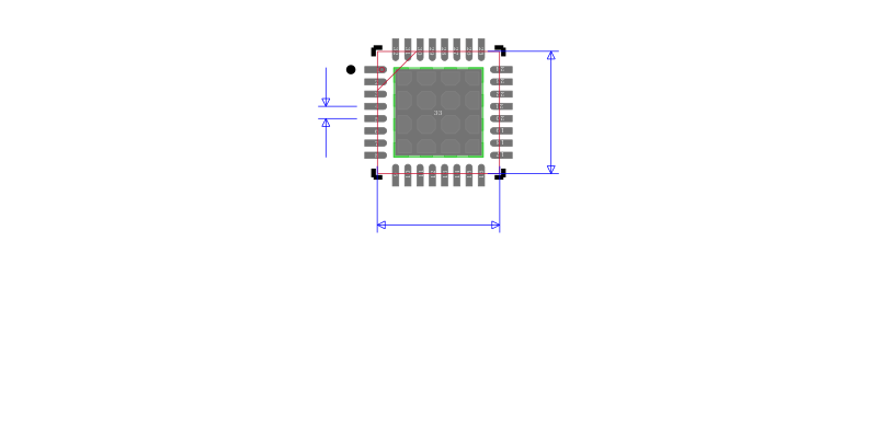 CC2620F128RSMT封装图