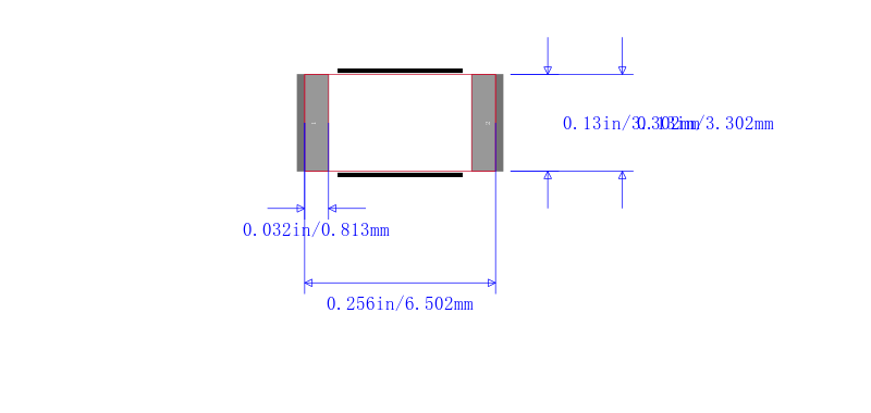 CRCW25121R00FKEGHP封装图