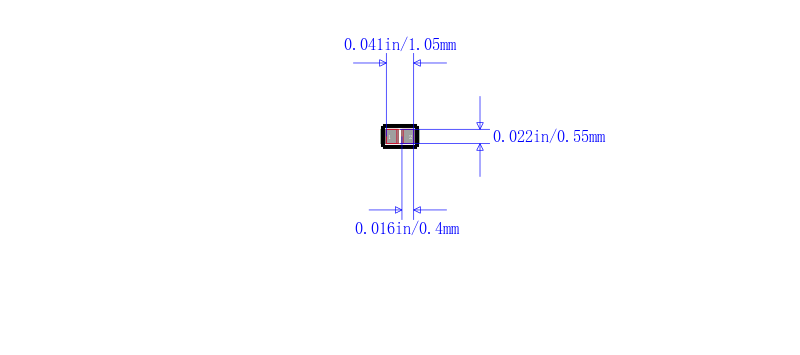 C0402C102K3RACAUTO封装图