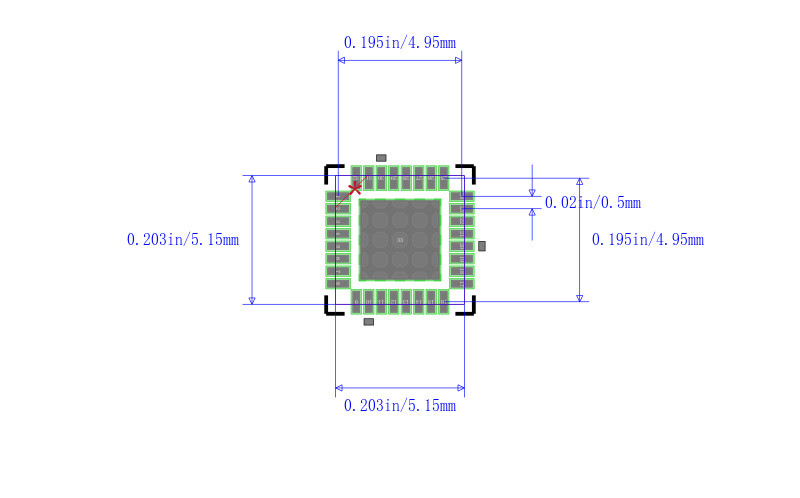 CC1101IRHBRG4Q1封装图