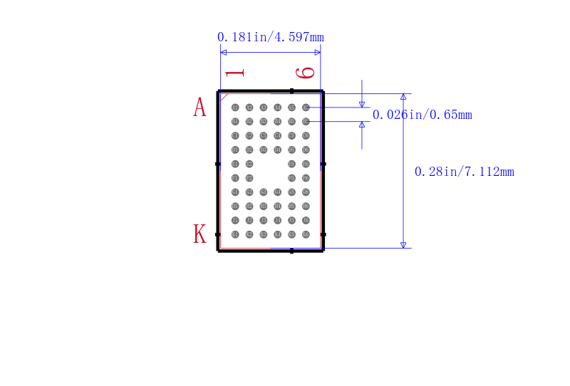 CDCVF857GQLR封装图