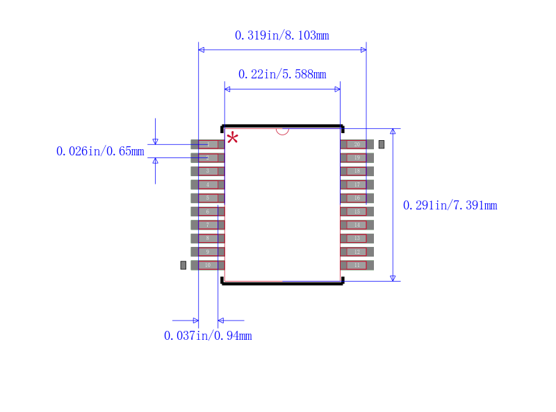 CY8C24223A-24PVXI封装图