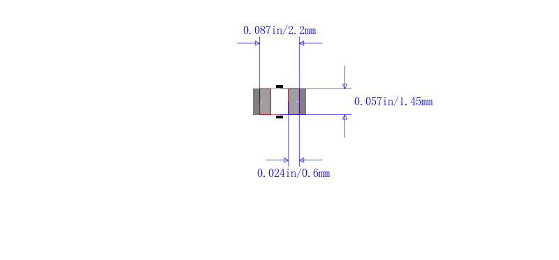 GLCR2012T2R2M-HC封装图