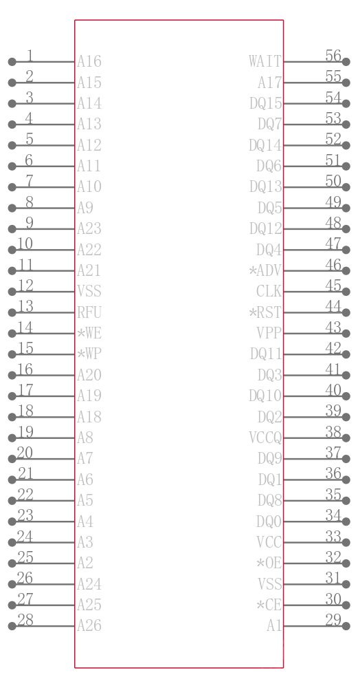 JS28F512P33BFD引脚图