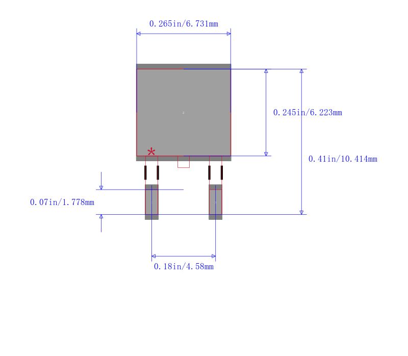 LM317MBDTG封装图