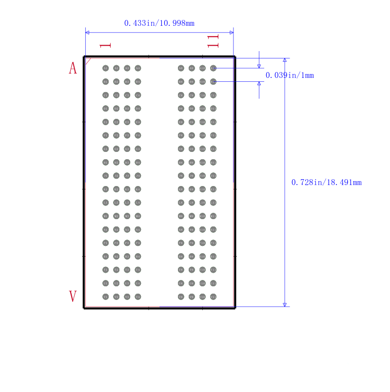 MT49H32M18BM-25E:B TR封装图