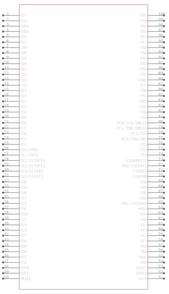 LM3S5K31-IQC80-C5引脚图