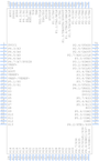 MSP430F447IPZ引脚图