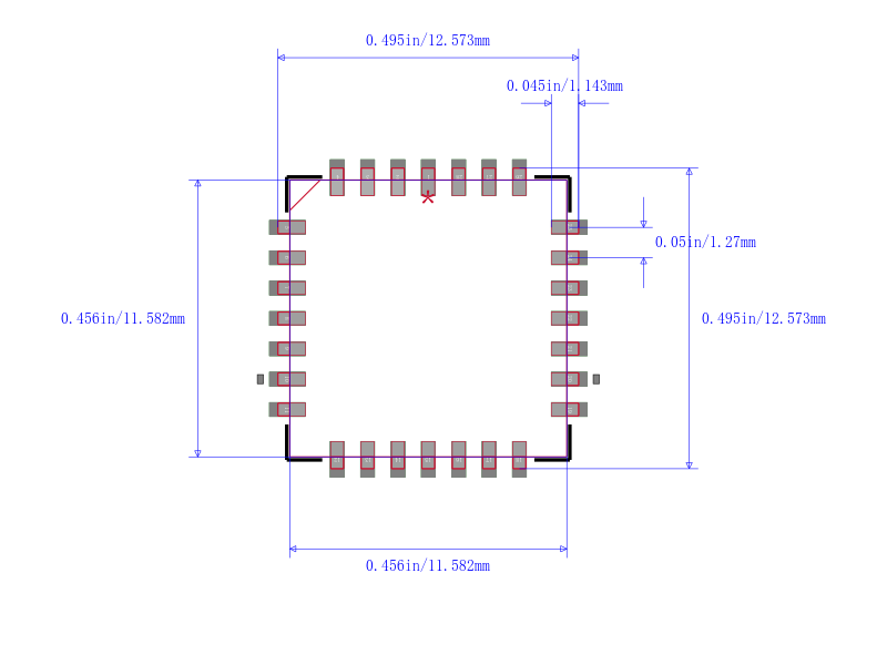 MC100H603FNR2封装图