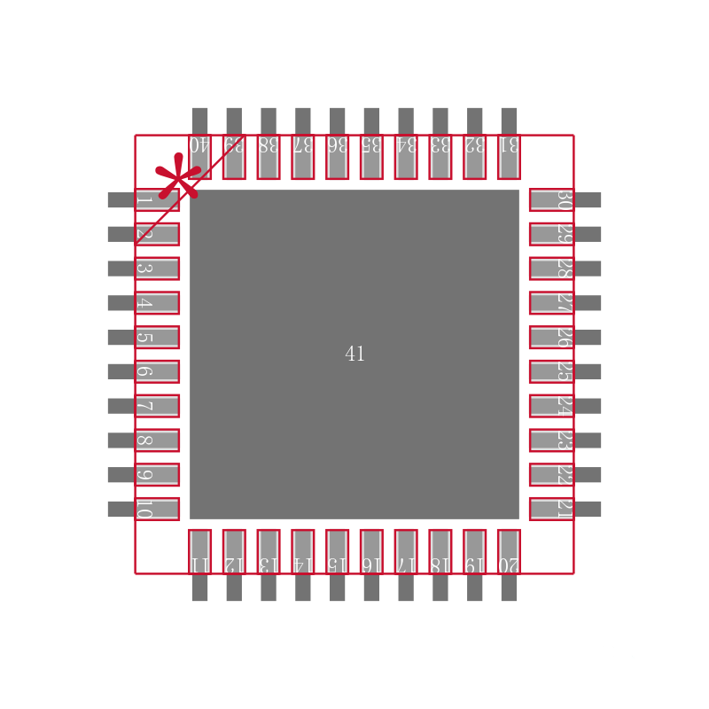 MCP8026-115H/MP封装焊盘图