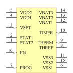 MCP73861T-I/SL引脚图