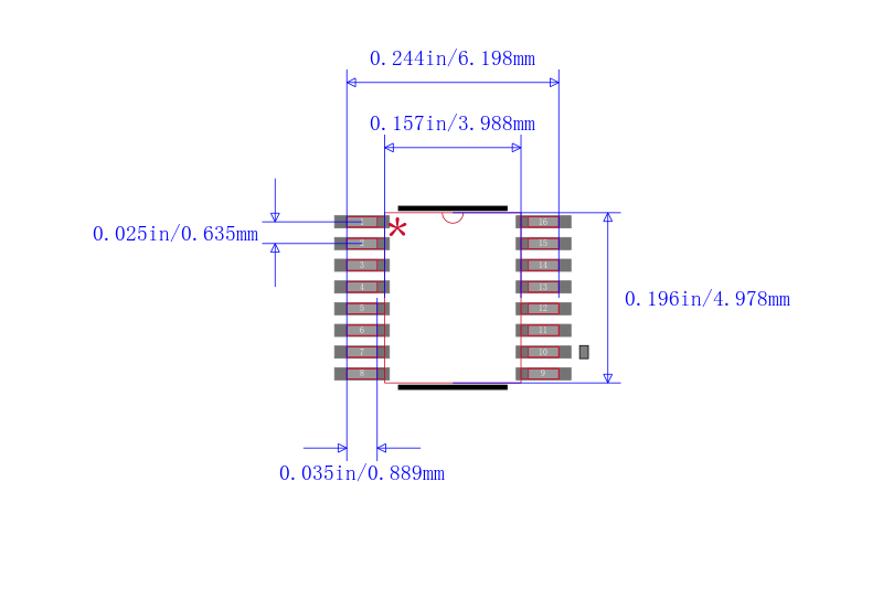 MAX1641EEE+封装图