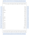 MAX14921ECS+引脚图