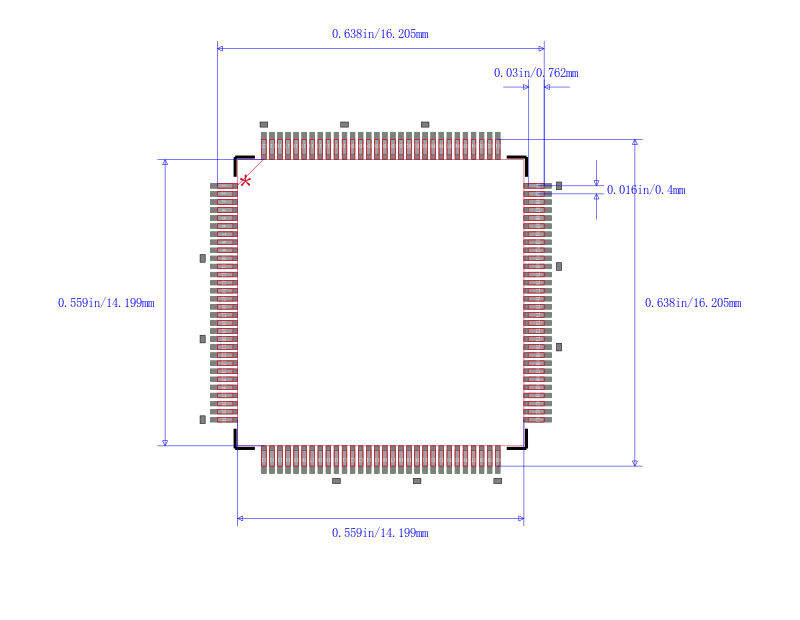 SN74ACT3651-15PCB封装图