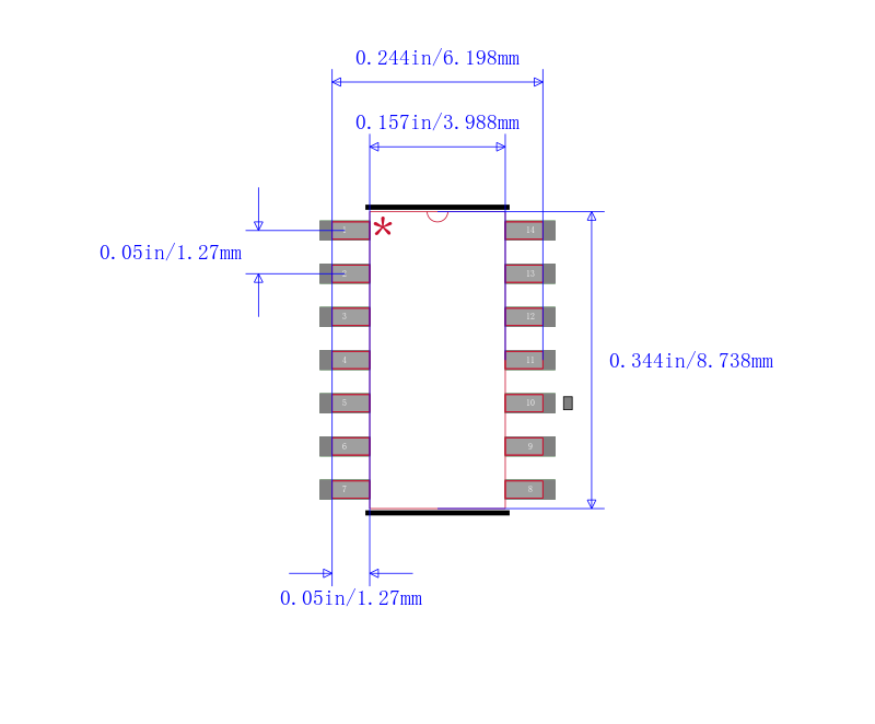 SN74AHCT125DG4封装图
