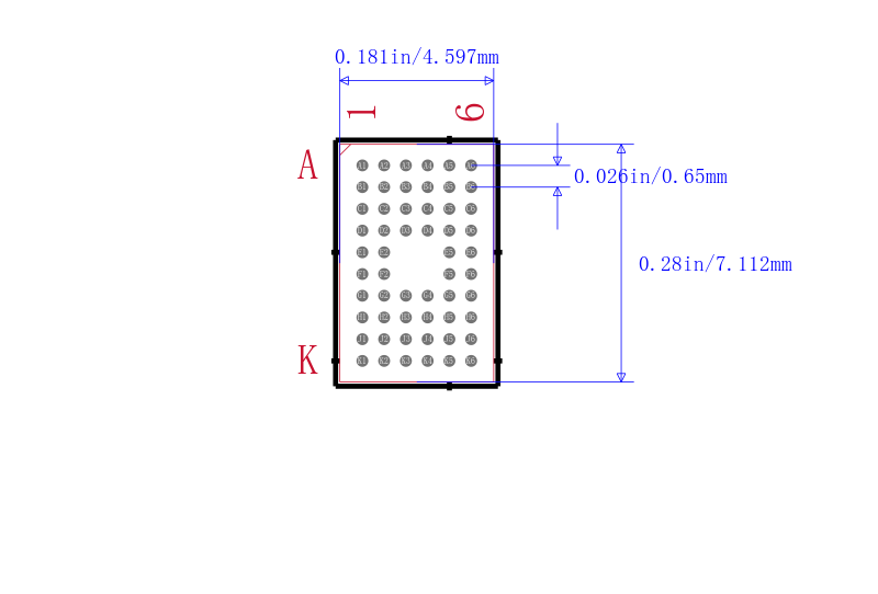 SN74AVC16244GQLR封装图