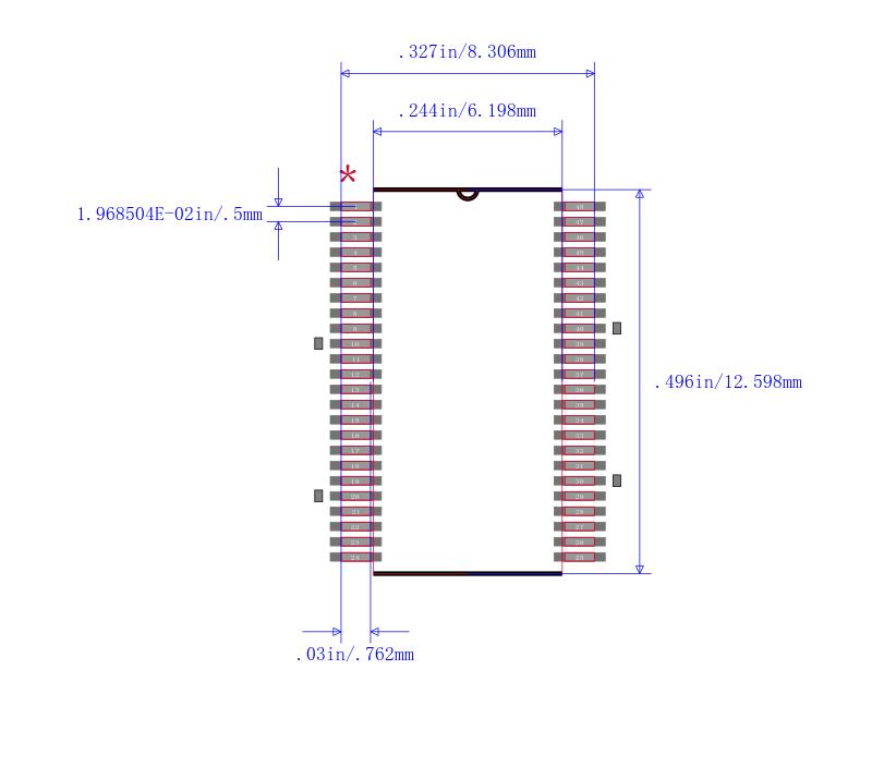 SN74AVC16373DGGR封装图