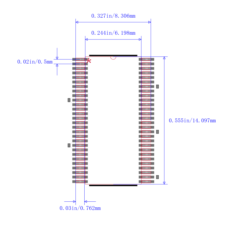 SN74AVC16646DGGR封装图