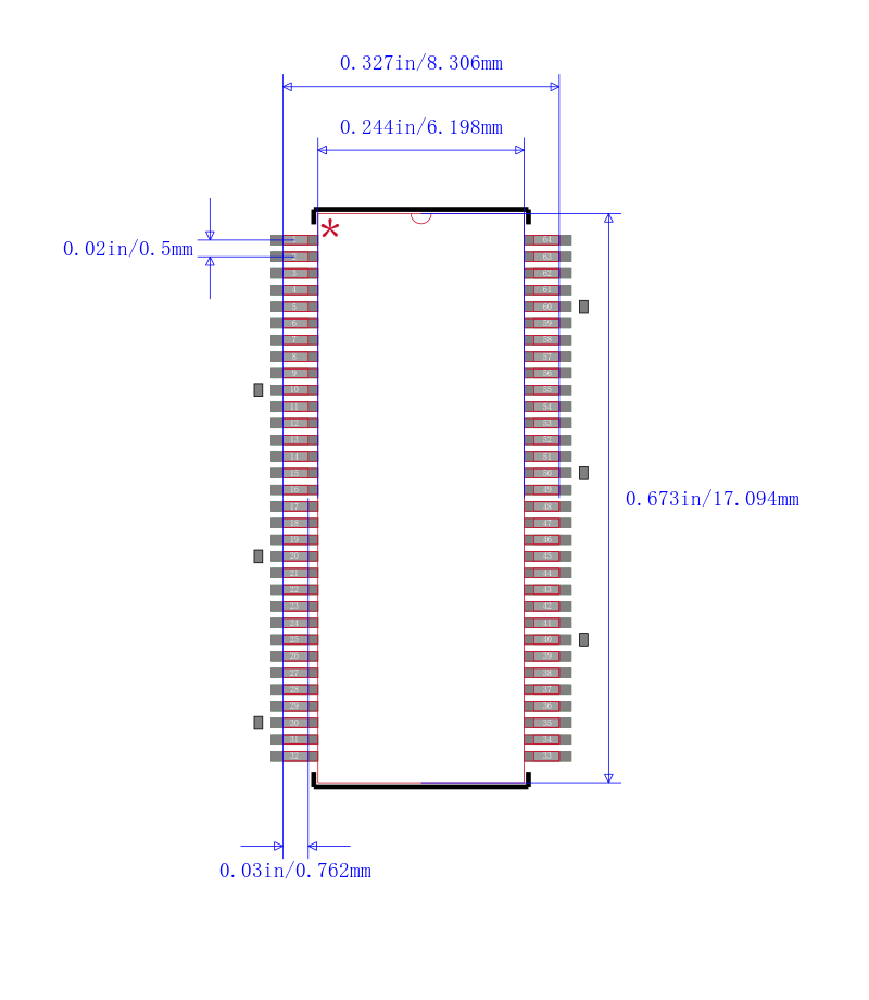 SN74SSTL16847DGGR封装图