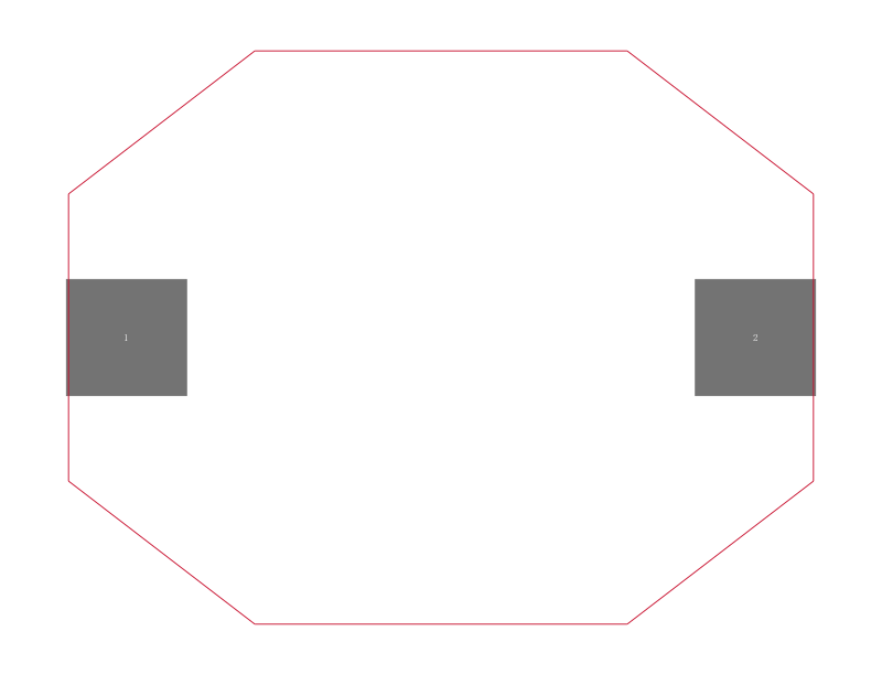 SDR1806-3R3ML封装焊盘图