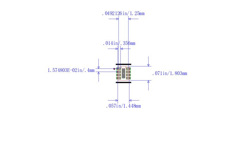 TPD8E003DQDR封装图