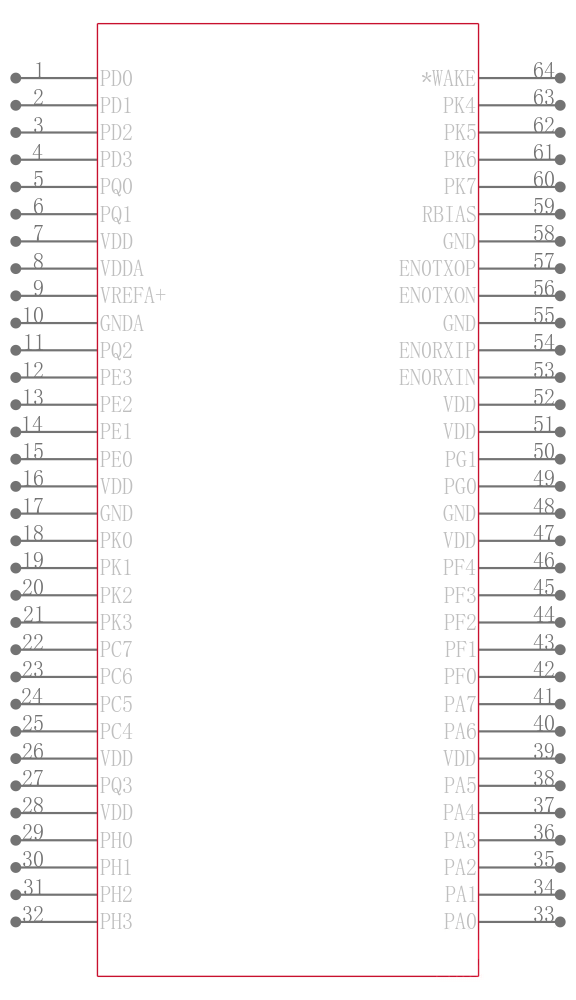 TM4C129ENCPDTT3引脚图