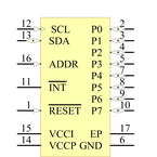 TCA6408ARGTR引脚图