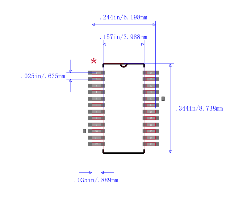 CY74FCT543ATQCT封装图
