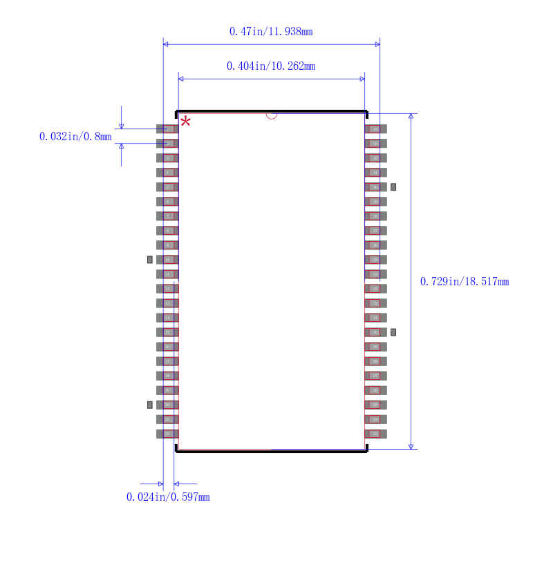 CY7C1041CV33-20ZSXE封装图