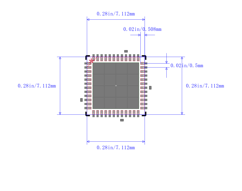 CY8C28643-24LTXIT封装图