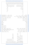 CY8C5666AXI-LP001引脚图