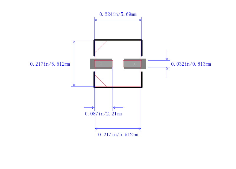 6.3SEV47M5X5.5封装图