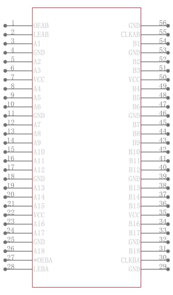 74FCT162H501CTPVC引脚图