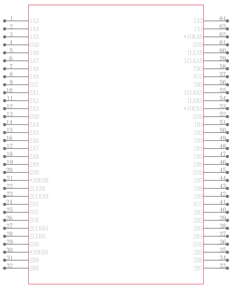 74LVTH18502APMRG4引脚图