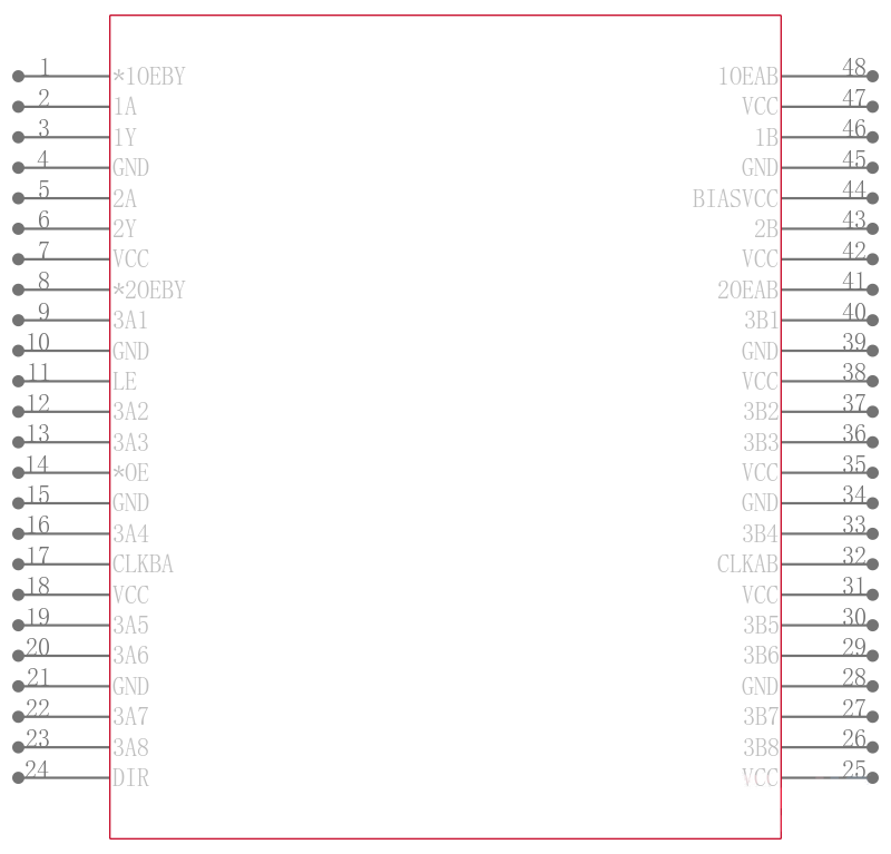 74VMEH22501ADGGRE4引脚图