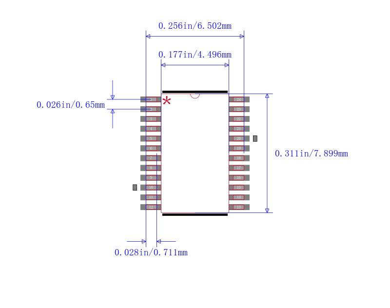 74LVX3245TTR封装图