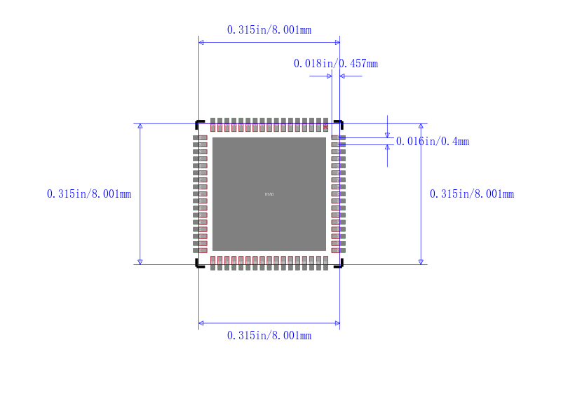78M6612-M/F/P2封装图