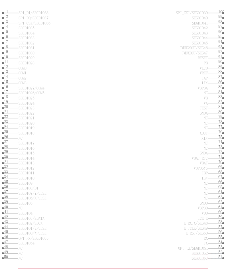 71M6542F-IGTR/F引脚图