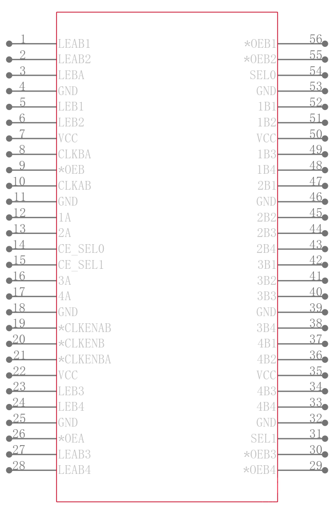 74ABTH16460DLRG4引脚图