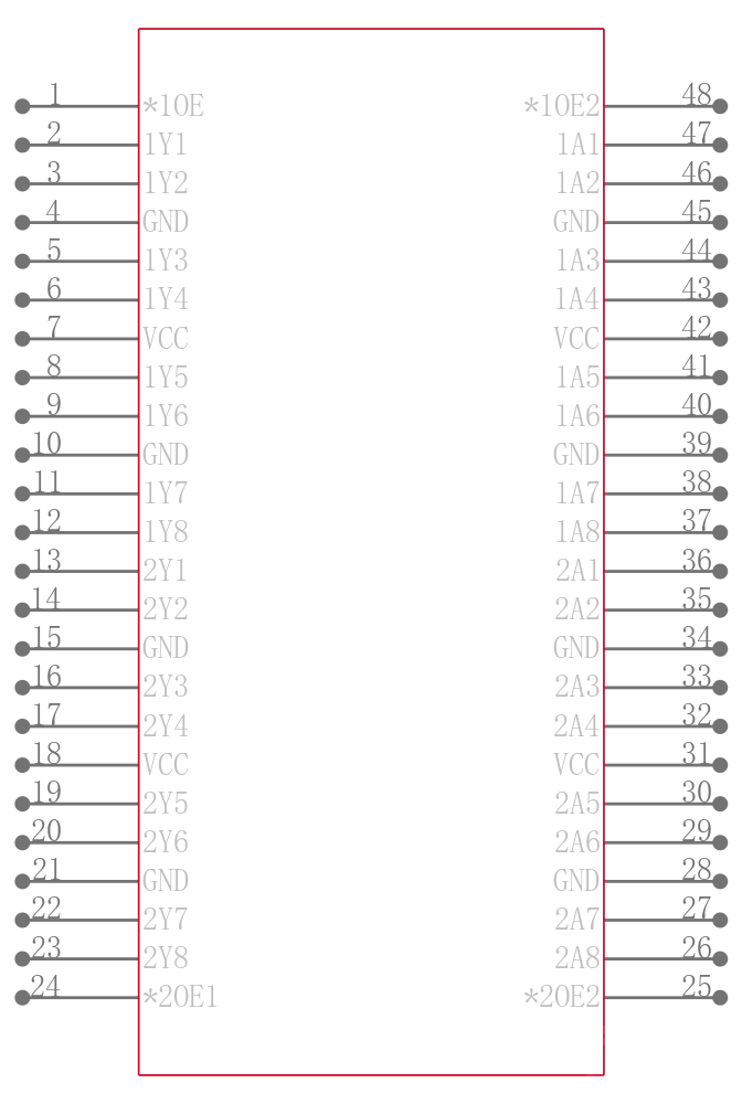 74AHC16540DGVRG4引脚图