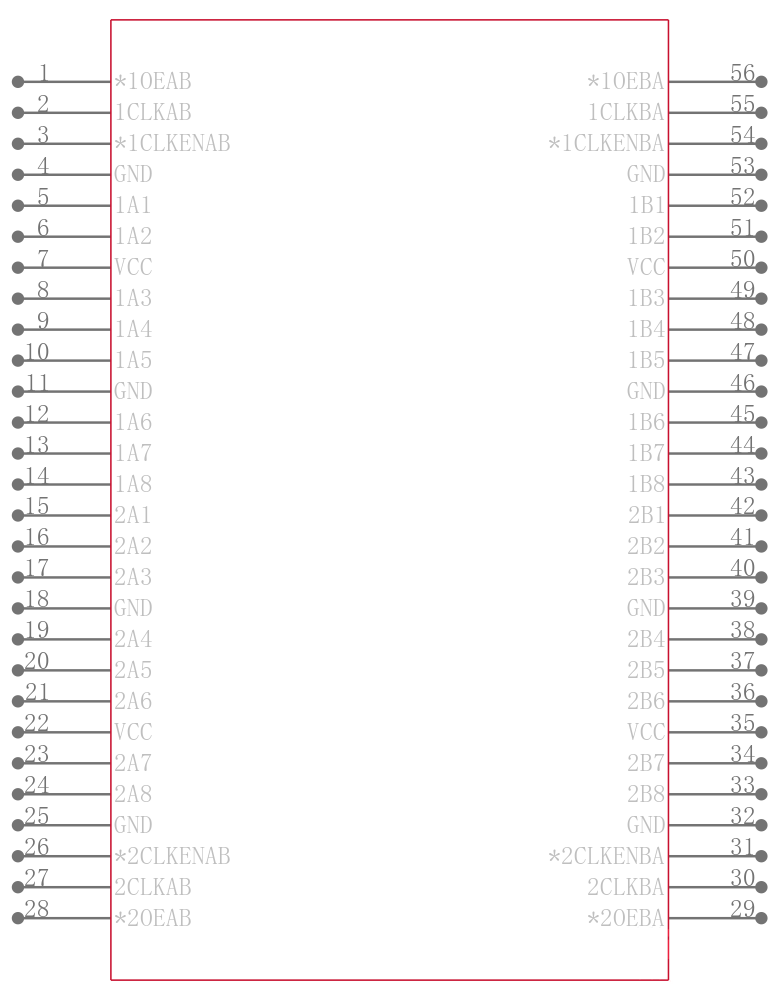74ALVCH16952DLRG4引脚图