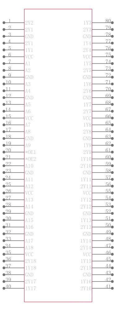 74ALVCHR16409LRG4引脚图