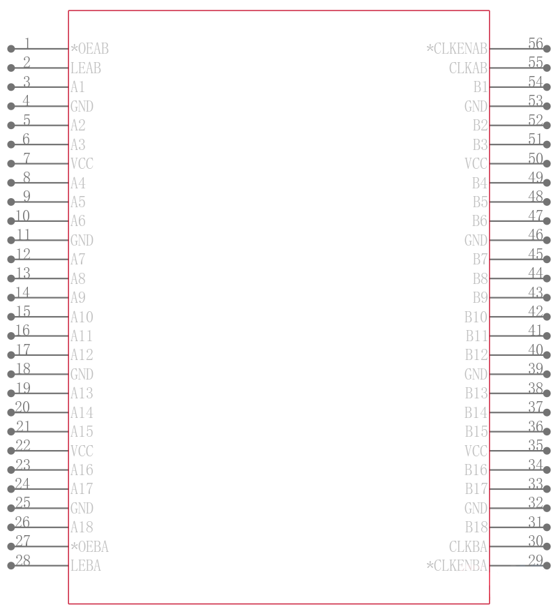 74ALVTH16601DLG4引脚图