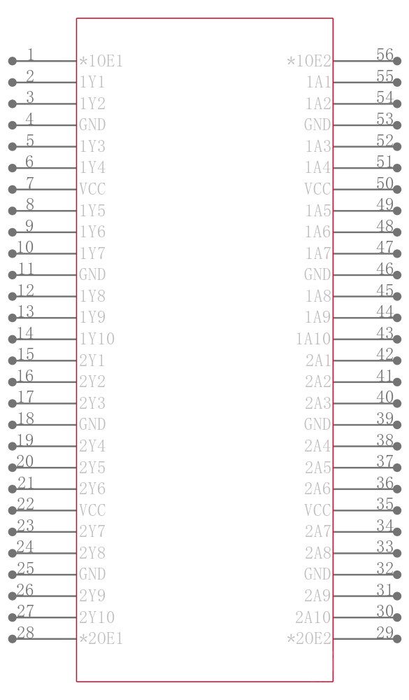 74FCT162827CTPACT引脚图