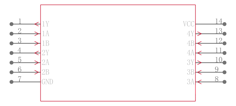 74HC02N,652引脚图