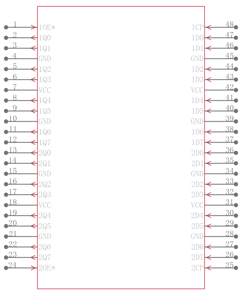 74LVCH16374ADLRG4引脚图