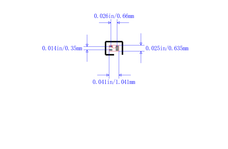 CSD25483F4T封装图